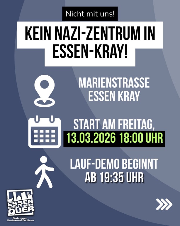 Demo gegen Nazis in Essen-Kray