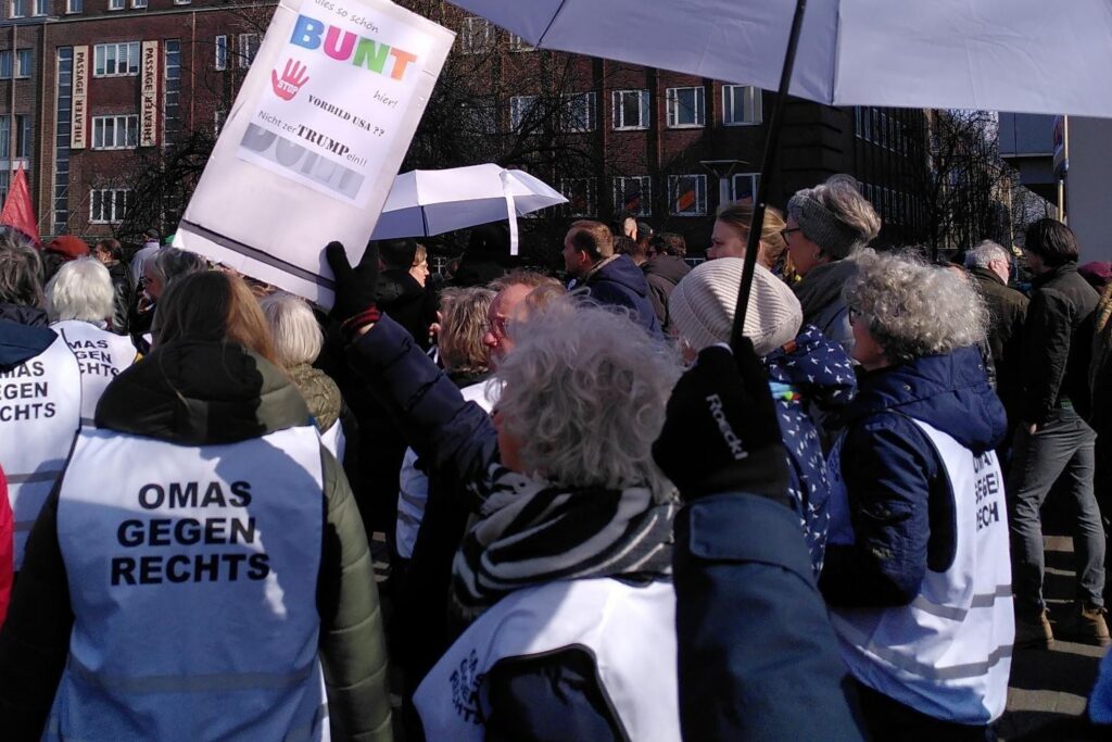 OMAS GEGEN RECHTS Essen: Brief zum Neonazi-Aufmarsch