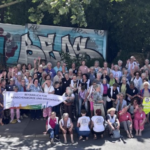 Gruppenbild der RuhrOmas am 4.7.26 Treffen der RuhrOmas un Dortmund