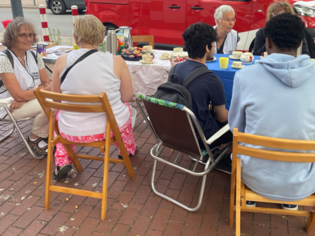 Essen-Altenessen: Auf’n Kaffee mit den OMAS GEGEN RECHTS